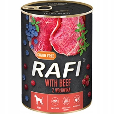 DOLINA NOTECI RAFI MIX SMAKÓW 16X400G I FLIPPER 8x400G WOŁOWINA Z DROBIEM