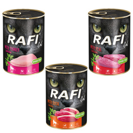 Dolina Noteci Rafi Cat Mix 3 smaków 12x400g