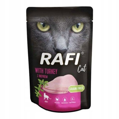 Dolina Noteci Rafi Cat Mix Smaków Saszetka 12x100g Dolina Noteci Rafi Cat Mix Smaków Saszetka 12x100g