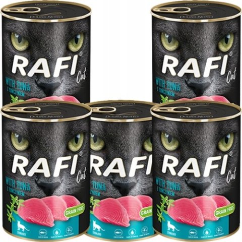 Dolina Noteci Rafi Cat tuńczyk 12x400g Dla Kota Dolina Noteci Rafi Cat tuńczyk 12x400g Dla Kota