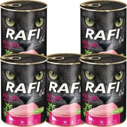 Dolina Noteci Rafi Cat z indykiem 12x400g Dla Kota