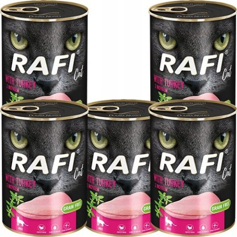 Dolina Noteci Rafi Cat z indykiem 12x400g Dla Kota