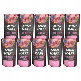 KARMA RAFI MINI SASZETKA Z INDYKIEM 10x150G DLA PSA