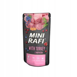 KARMA RAFI MINI SASZETKA Z INDYKIEM 10x150G DLA PSA