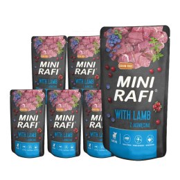 KARMA RAFI MINI SASZETKA Z JAGNIĘCINĄ 10x150G DLA PSA