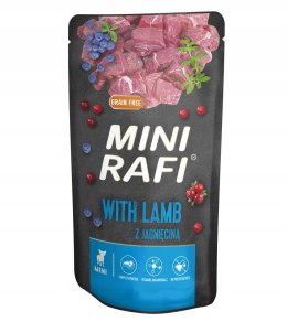 KARMA RAFI MINI SASZETKA Z JAGNIĘCINĄ 10x150G DLA PSA