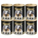 Karma Flipper wołowina drób 24x800g dla psa