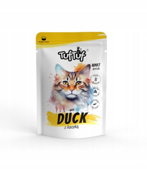 Mokra karma dla Kota Tuf Tuf mix smaków saszetka 20x100g Mokra karma dla Kota Tuf Tuf mix smaków saszetka 20x100g