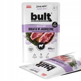 Mokra karma dla Psa Bult Premium z jagnięciną saszetka 500g