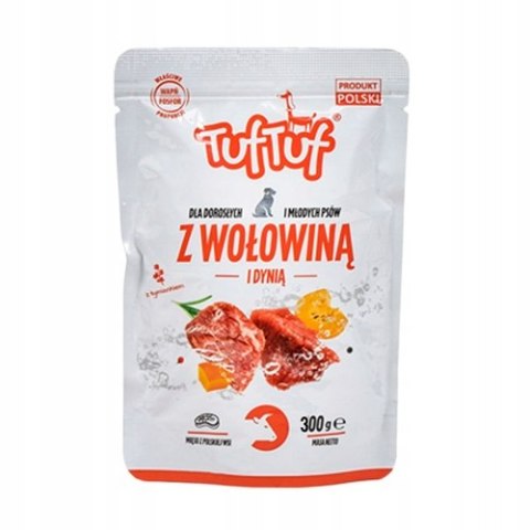 Mokra karma dla Psa Tuf Tuf mix smaków saszetka 20x300g Mokra karma dla Psa Tuf Tuf mix smaków saszetka 20x300g