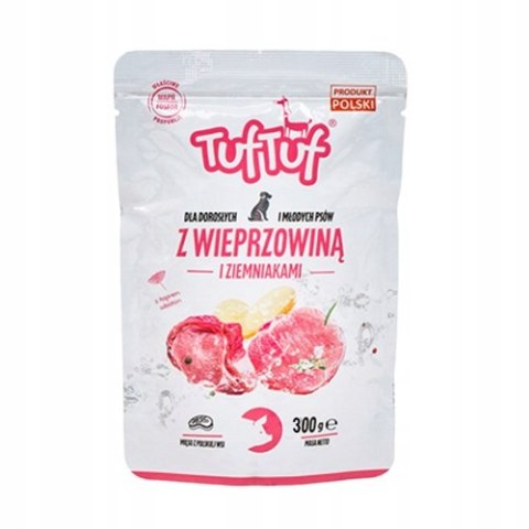 Mokra karma dla Psa Tuf Tuf mix smaków saszetka 20x300g Mokra karma dla Psa Tuf Tuf mix smaków saszetka 20x300g