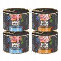 Mokra karma dla psa Mini Rafi mix smaków z jagnięciną i z kaczką 24x185g