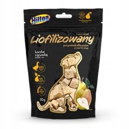 Przysmak Hilton Liofilizowany Kaczka z Gruszką 50g dla psa