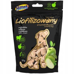 Przysmak Hilton Liofilizowany z Wątróbką Wołową i Jabłkiem 50g dla psa