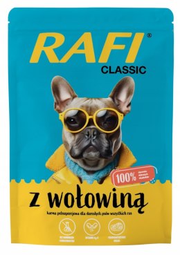 Rafi Classic Mokra karma dla psa 400g z WOŁOWINĄ