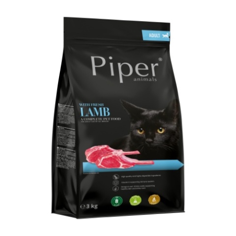 Sucha karma dla kota Piper jagnięcina 3kg