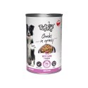 TUF TUF kawałki mięsne12x 415g dla psa mix smaków