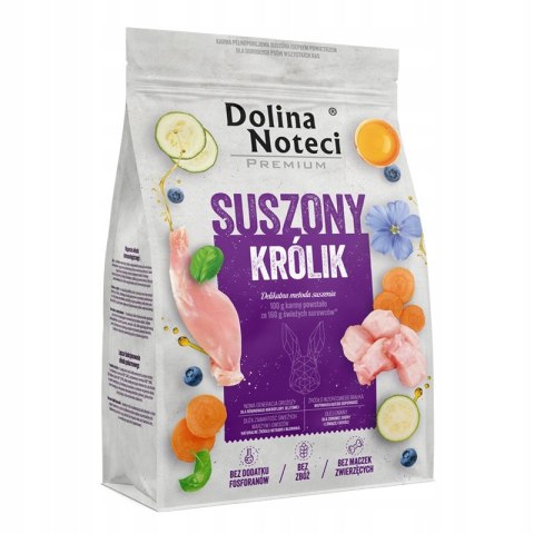 Dolina Noteci Premium karma sucha suszona dla psa królik 3kg
