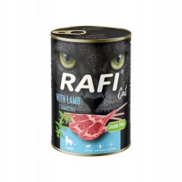 Dolina Noteci Rafi Cat Mix Smaków 12x400g Dla Kota Jagnięcina Królik