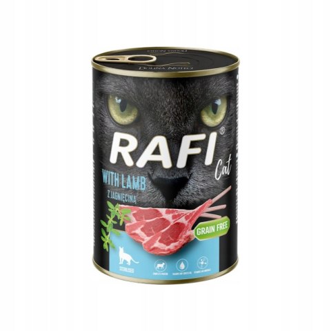 Dolina Noteci Rafi Cat Mix Smaków 24x400g Dla Kota Jagnięcina Królik