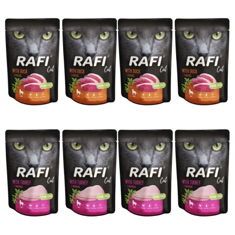 Dolina Noteci Rafi Cat Mix 2 Smaków Saszetka 20x100g