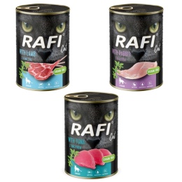 Dolina Noteci Rafi Cat Mix smaków 12x400g Dla Kota