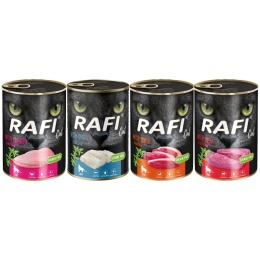 Dolina Noteci Rafi Cat Mix smaków 12x400g Dla Kota
