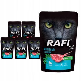 Dolina Noteci Rafi Cat Saszetka z jagnięciną 10x100g