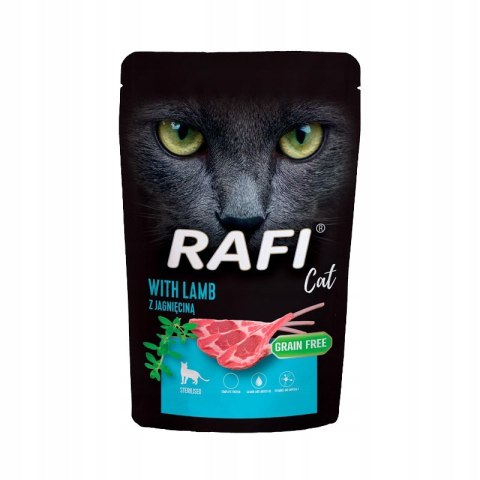 Dolina Noteci Rafi Cat Saszetka z jagnięciną 10x100g