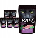 Dolina Noteci Rafi Cat Saszetka z królikiem 10x100g