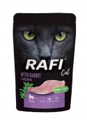 Dolina Noteci Rafi Cat Saszetka z królikiem 10x100g