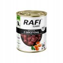 Dolina Noteci Rafi Classic karma mokra dla psa Dziczyzna 12x800g