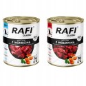 Dolina Noteci Rafi Classic karma mokra dla psa mix smaków 12x800g