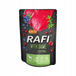 Dolina Noteci Rafi Karma Mokra z Dziczyzną Dla Psów 300g