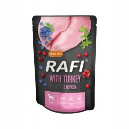 Dolina Noteci Rafi Karma Mokra z Indykiem Dla Psów 300g