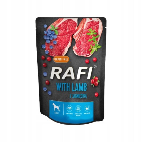 Dolina Noteci Rafi Karma Mokra z Jagnięciną Dla Psów 300g