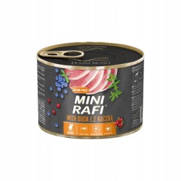Mokra karma dla psa Dolina Noteci Mini Rafi mix 4 smaków 24x185g