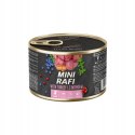 Mokra karma dla psa Mini Rafi z indykiem 12x185g