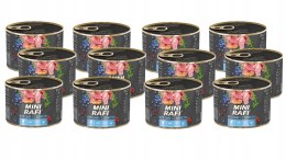 Mokra karma dla psa Mini Rafi z jagnięciną 12x185g