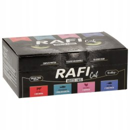 Rafi Cat Mus Karma dla kotów mix smaków 12x85g