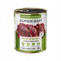 Super Rafi z filecikami mix 4 smaków dla psa puszka 12x800g