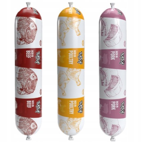 TUF TUF Baton dla Psa Mix smaków 12x900g